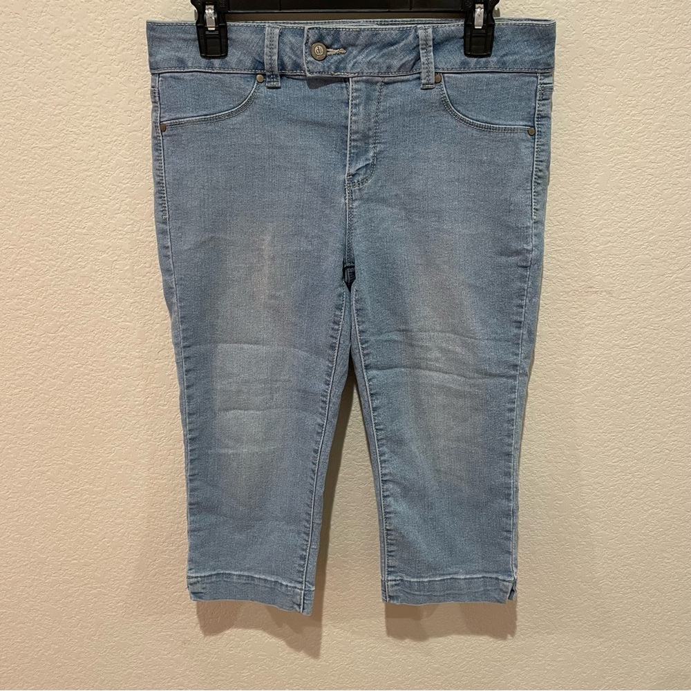 d. jeans Blue Ankle Cropped Jeans